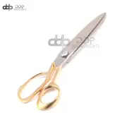 Tailor Scissor 12'' Dressmaking Fabric Scissors Clothes Sewing Gold Handle