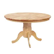 Joy 105cm Round Timber Dining Table - Natural