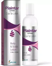 Plaintar Coal Tar Leave on Lotion, Reduces Scaling 100ml/3.38oz]