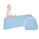 韓國 GIO Pillow - 智慧二合一有機棉超透氣排汗嬰兒床墊-藍色 (XM號)