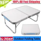 Folding Camping Table Aluminium Portable Picnic Outdoor Foldable Laptop Desk New