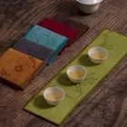 Cotton Tea Napkin Thickened Tea Towel Mat New Painted Tea Towel Clay Teapots