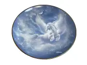 1993 MAGICAL WORLD OF LEGENDS & MYTHS FLIGHT OF THE PEGASUS PLATE 0851 A