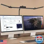 SUMOT LED Desk Lamp with Clamp, 24W Architect Light, Auto-Dimming, Stepless B