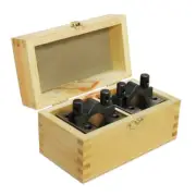 Set Multi-use Gauge Gage Machinist Tool 2-3/8 x 2-3/8 x 2 Inch V Block & Clamp