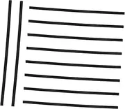 Parliky Guitar Fretboard Inlays Dots 10pcs Side Dot Markers Music Instrument Improve Playing Experience