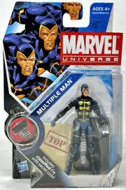 Multiple Man Action Figure Include Classified File Secret Code Marvel Universe