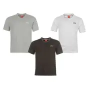 Mens Slazenger Cotton Plain V-Neck T-Shirt | Size S-3XL