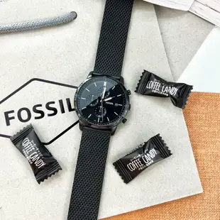 【Fossil】潮流三眼計時米蘭腕錶 FS5943 42mm 現代鐘錶