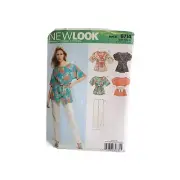2007 New Look Sewing Pattern 6714 Womens Tops 4 Styles & Pants Size 6-16 13814