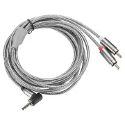 3.5mm to RCA Cable, 10ft 3.5mm Male to 2 RCA Male Audio Adapter RCA Y Splitter