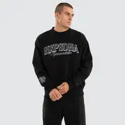 [Nena and Pasadena] Warrior Relaxed Jumper Jet Black