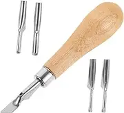 KOCKSHION 1 Set Ergonomic Carving Tools for Pottery Crafting Durable Trimming and Sculpting Tools for DIY Soft Projects for Beginners and Professionals