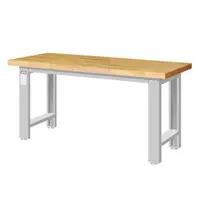 在飛比找momo購物網優惠-【天鋼 tanko】WA-57W 重量型工作桌 實木 寬15