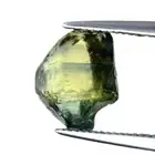Dazzling Certified 1.18ct Unheated Natural Multicolor Sapphire VVS Clarity Rough