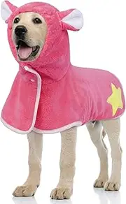 Dog Bathrobe with Belly Wrap Quick Drying,Absorbent,Adjustable,Super Soft for Small, Medium, Large Dogs, Hooded Towel Robes for Dogs After Bath,XS-XL