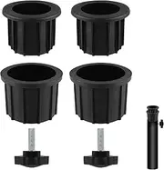 Umbrella Base Stand Hole Ring Plug Cover and Caps,6Pcs Umbrella Stand Base Screw Umbrella Pole Cap,Patio Umbrella Base Replacement Part,Umbrella Base Stand Hole Ring Plug Cap Patio Umbrella Stand Part