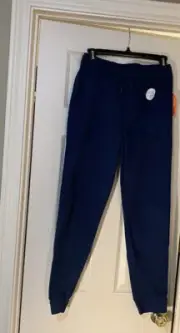 Wonder Nation Boys XL 14-16 School Uniform Navy Blue Jogger Pants Brand New