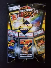 Pokemon MYSTERY Box-PIKACHU 2.0 Box With 1 In 3 PSA 10