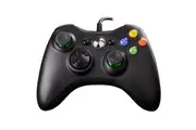 Laser Wired USB-A 2.5m Video Gaming Controller For PC Computer Laptop Black