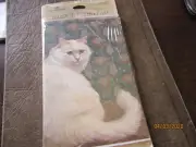 BRIDGE SCOREPAD vintage new Hallmark orginal package sealed White Cat