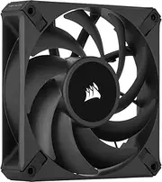 CORSAIR AF120 ELITE, High-Performance 120mm PWM Fluid Dynamic Bearing Fan with AirGuide Technology (Low-Noise, Zero RPM Mode Support) Single Pack - Black (CO-9050140-WW)