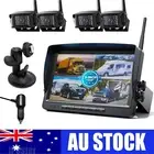 Digital Wireless 9 Inch DVR Monitor Caravan Trailer 4x Reversing Camera Package