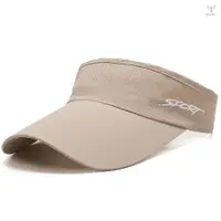 在飛比找蝦皮商城優惠-女式遮陽帽防紫外線夏季透氣輕便可收納降溫沙灘馬尾帽跑步遠足步