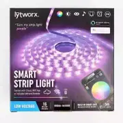 Lytworx 5m Smart Light Strip LED Low Voltage WiFi Multi Colour RGB Outdor Indoor