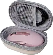Small Travel Hard Mouse Case Carrying Pouch Bag Holder for Logitech MX Anywhere 3S/ Anywhere 2S/ Anywhere 3/ Anywhere 2/ Compact Performance Wireless Mouses (White)