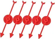 BESPORTBLE 5Pcs Game Arrow Plastic Rotating Arrows for Board Games DIY Projects and Educational Activities Lightweight and Reusable for Parties and Classroom