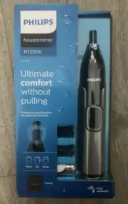 Philips Nose, Ear and Eyebrow Trimmer, BlackWhite New In Box Sealed As In Pics