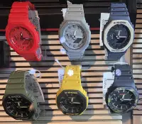 在飛比找Yahoo!奇摩拍賣優惠-(台灣公司貨）灰色全新 CASIO G-SHOCK GA21