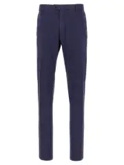 [Pal Zileri] Pal Zileri-Cotton Trousers Pantaloni Blu-Uomo 50IT