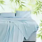 Bamboo Sheets Set Double Size,100% Cooling Bamboo Sheet Set for Hot Sleepers, Mo