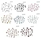 Crystal Nail Art Rhinestones Pointed Back Nail Stones Gems Acrylic Nail Supplies