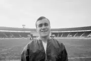 English footballer Ron Harris of Chelsea pictured prior to playing - Old Photo
