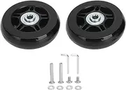 [Trisar] Luggage Suitcase Replacement Wheels, 12 Pieces Resistant Mute Rubber Swivel Caster Wheels Bearings Repair Kits for 56, 64, 68, 70mm Wheels, Universal Wheel Design, Easy to