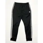 <全新男裝> ADIDAS ORIGINALS TRACK PANTS 三葉草 縮口 三線 運動 長褲 黑 GF0210