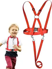 Toddler Safety Harness, Children Walking Lead, Ergonomic Anti-Lost Strap, 78.74 inches, Adjustable Horse Style Harness, Outdoor Adventures, Camping, Strolling, Playtime, Travel