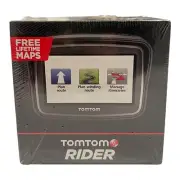 TOMTOM Rider GPS 4.3" Navigation System w/FREE Lifetime Maps New Sealed