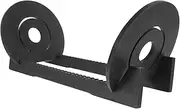 SHINEOFI Record Display Rack Stylish Desktop CD Rack Organizer with Slotted Base for Secure Storage and Easy Retrieval of Records and Design