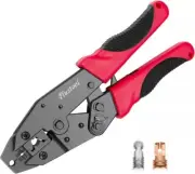 "8.5mm Spark Plug Wire Crimper, Ratchet Crimping Tool for Electrical Terminals"