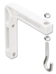 Quartet Mounting Bracket For Projector Screen - White (AW6Q)