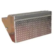 CSM Diamond Plate Aluminum OE Style Battery Box Replacement Lid For Peterbilt