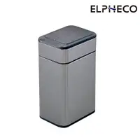 在飛比找鮮拾優惠-【ELPHECO】ELPHECO 不鏽鋼雙開蓋感應垃圾桶 E