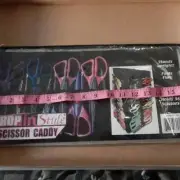 Crop In Style Scrapbooking Scissor Caddy Holds 36 Scissors Organization Folds