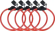 Conext Link LFH10ATM-5 Loop ATM Fuse Holder with Cover without Fuse 5 Pack 10 Gauge