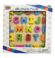 Real Wood Toys ABC Chunky Puzzle