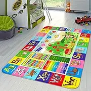 Kids Carpet ABC Carpet,Kids Carpet for Playroom, 3x5ft